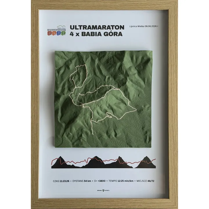 Ultramaraton 4 x Babia Góra - jasny dąb