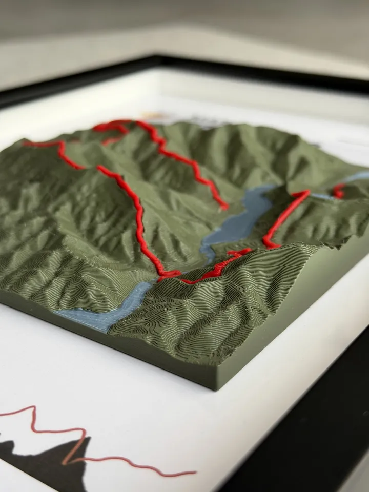 Mapa i trasa z bliska